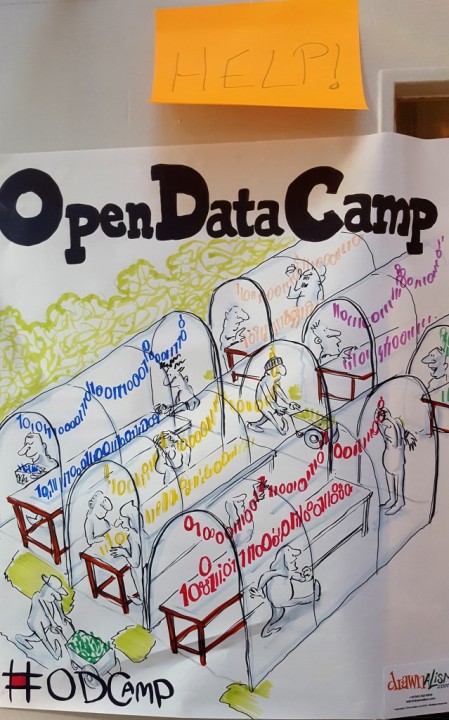 Open Data Camp by Drawnalism