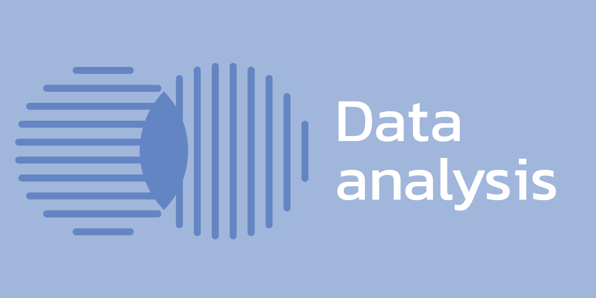 Decorative image with the text "data analysis"