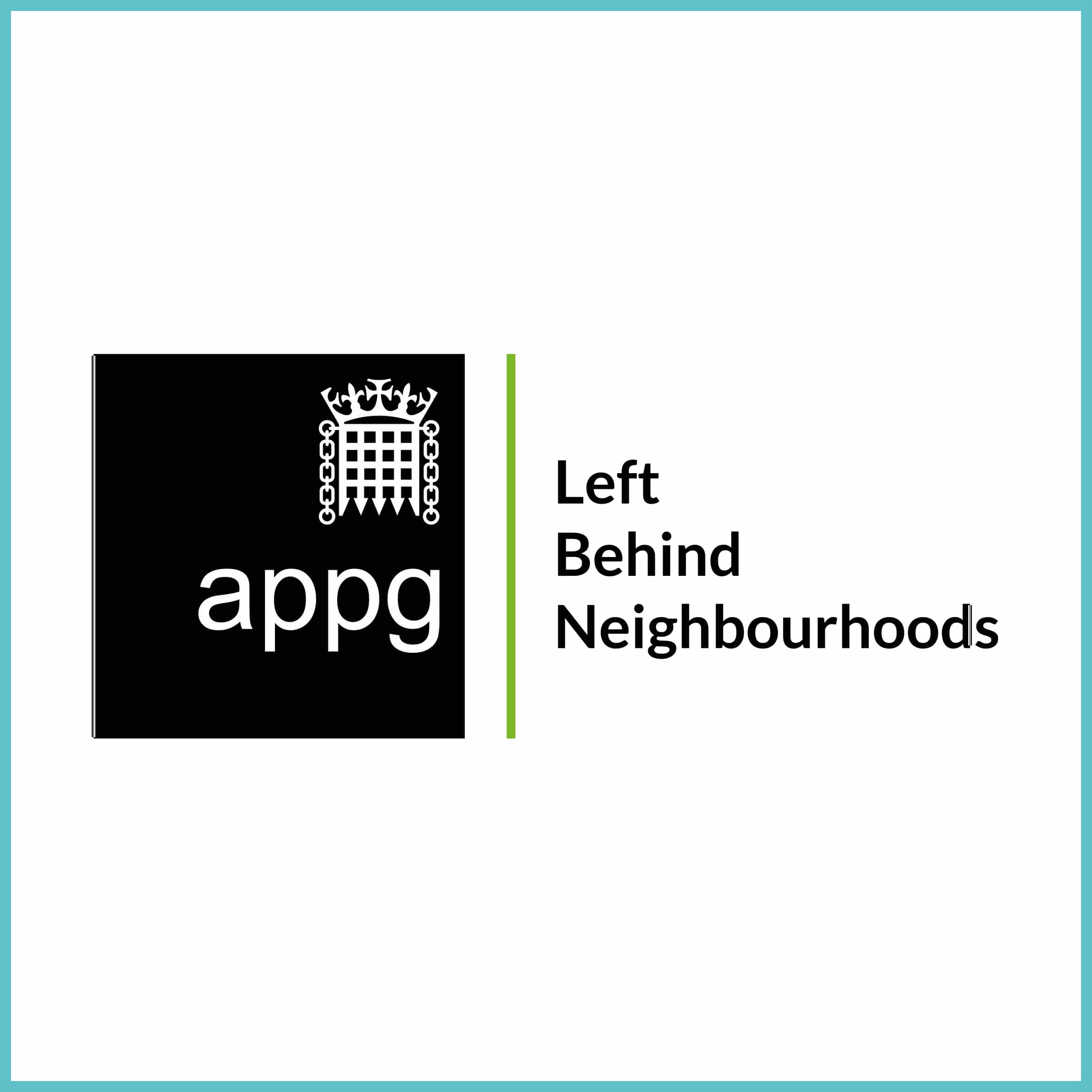 Logo for the APPG on left behind neighbourhoods